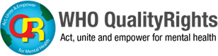 Brand logo WHO QualityRights e-training